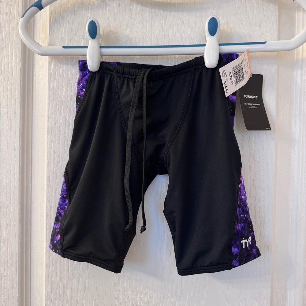 TYR size 24 Boys' Blade Splice Jammer training swimsuit New with Tags